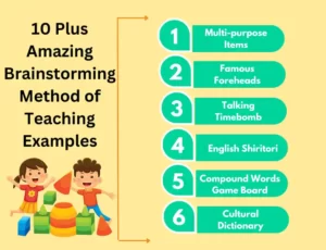 Brainstorming Method of Teaching Examples