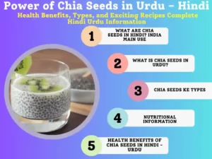 Chia Seeds in Urdu