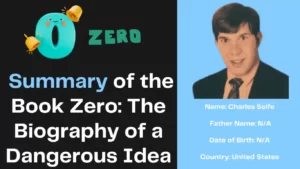 Summary of the Book Zero The Biography of a Dangerous Idea