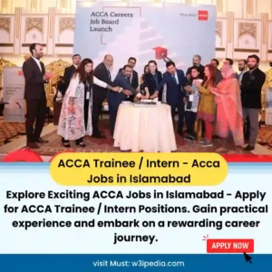 Acca Jobs in Islamabad