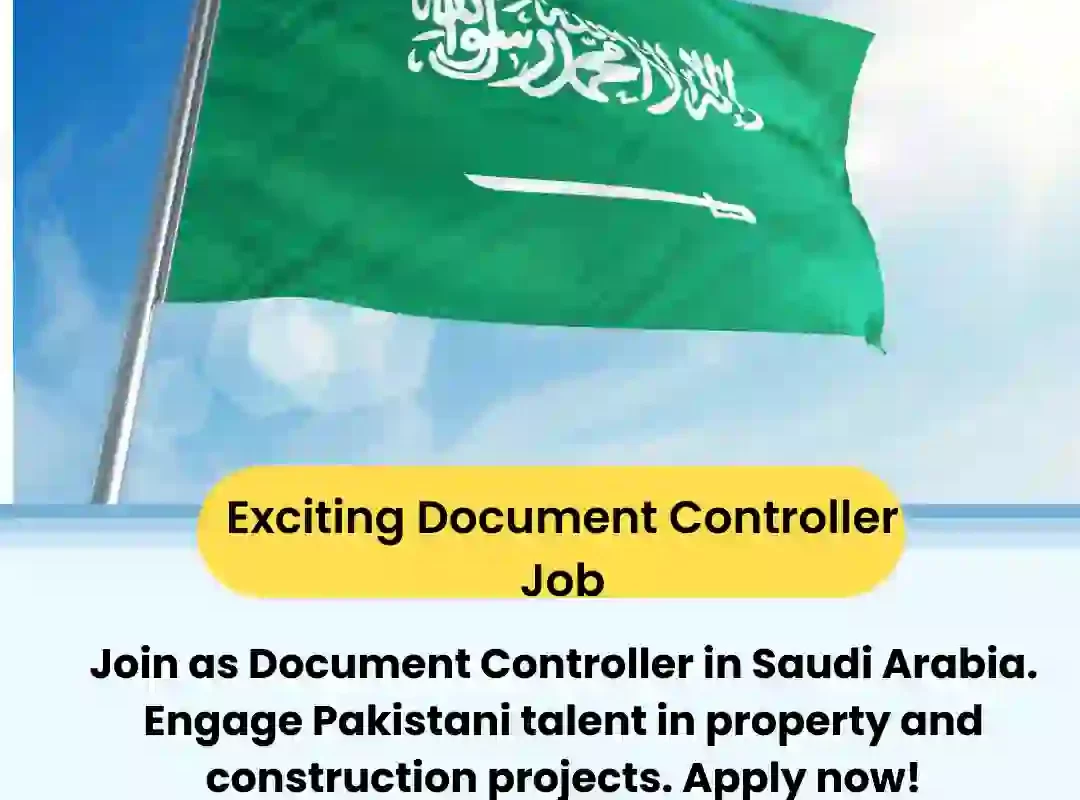 Become a Document Controller in Saudi Arabia