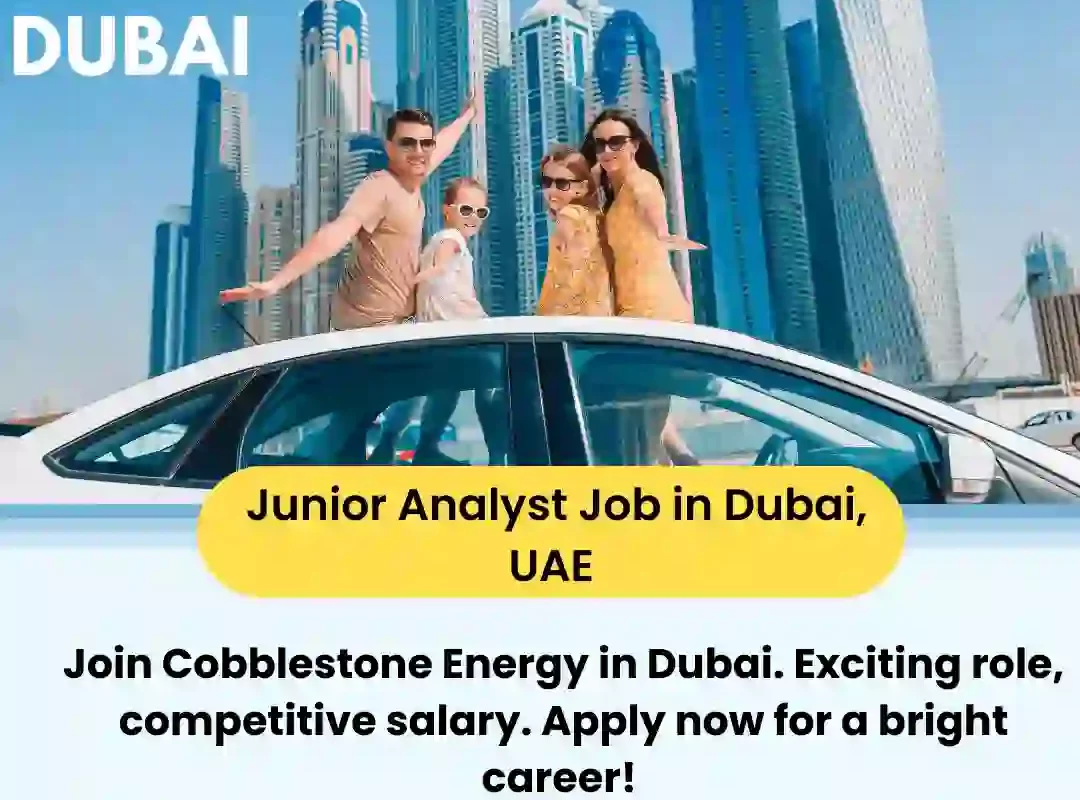 Junior Data Analyst Jobs in Dubai