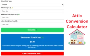 Attic Conversion Calculator