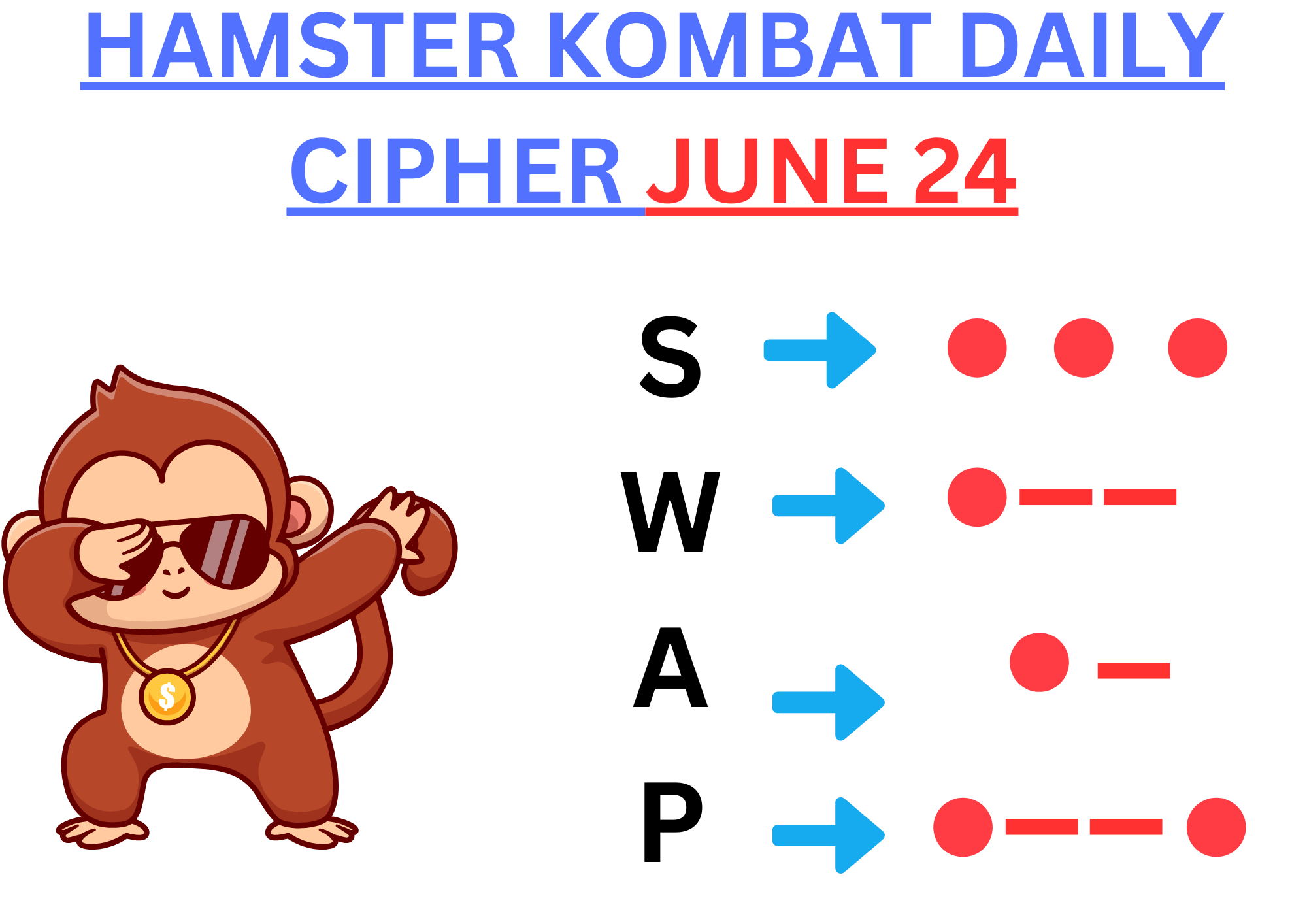 HAMSTER KOMBAT DAILY CIPHER 24 JUNE 2024