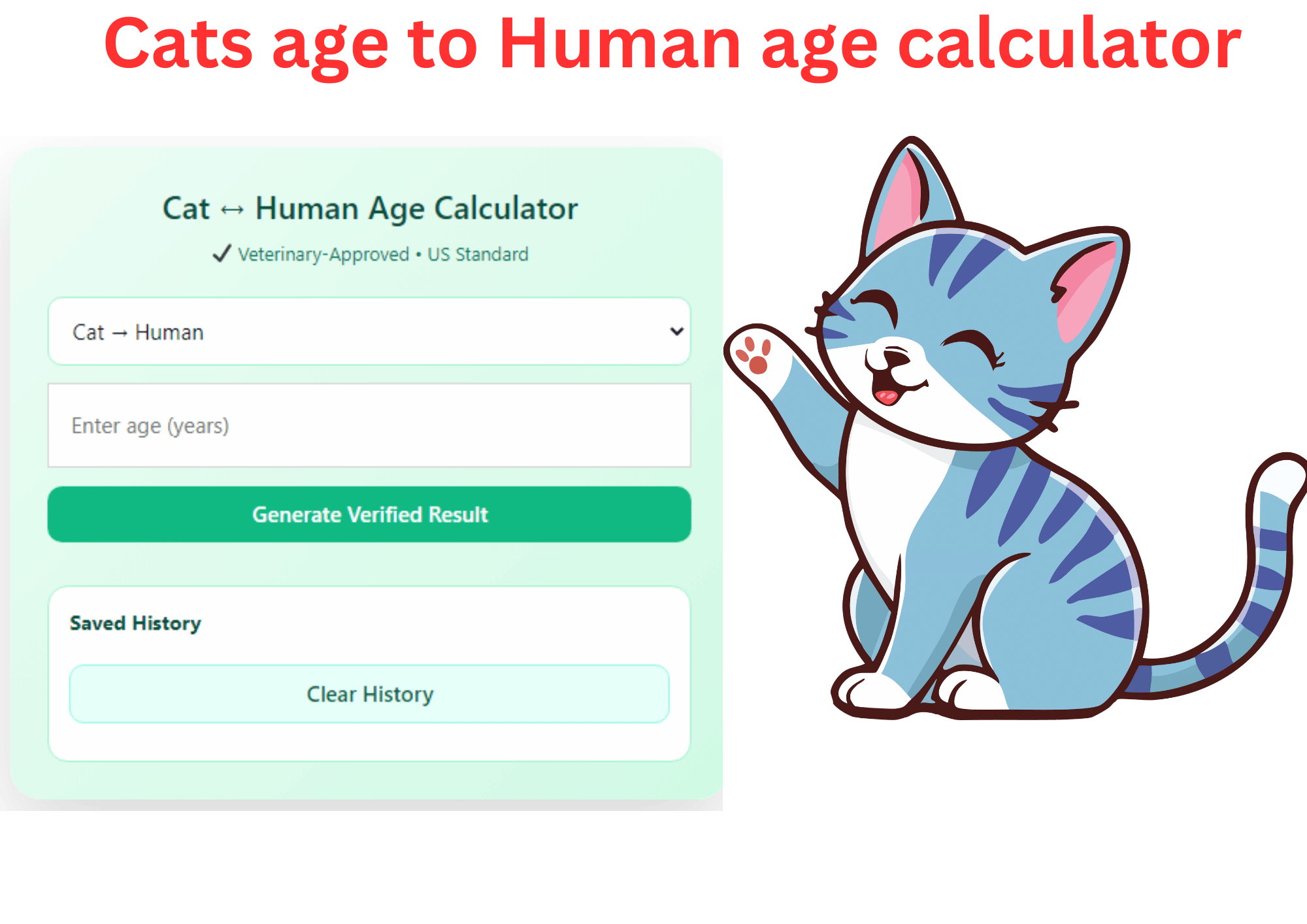 cats age to human age calculator