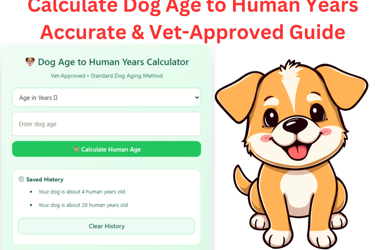 Calculate Dog Age to Human Years