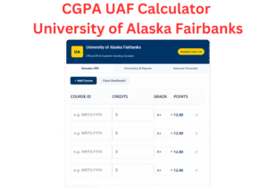 CGPA UAF Calculator