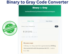 binary to gray code converter