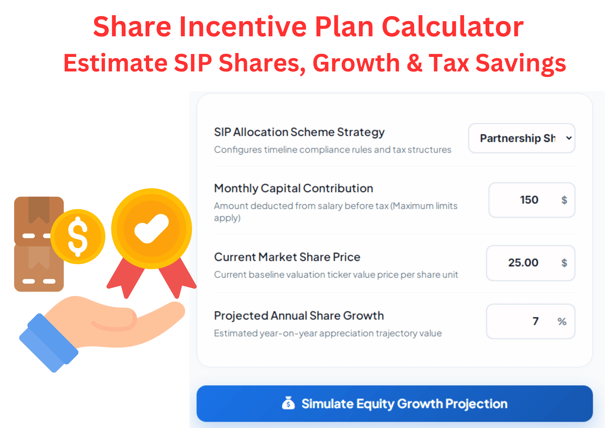 Share Incentive Plan Calculator